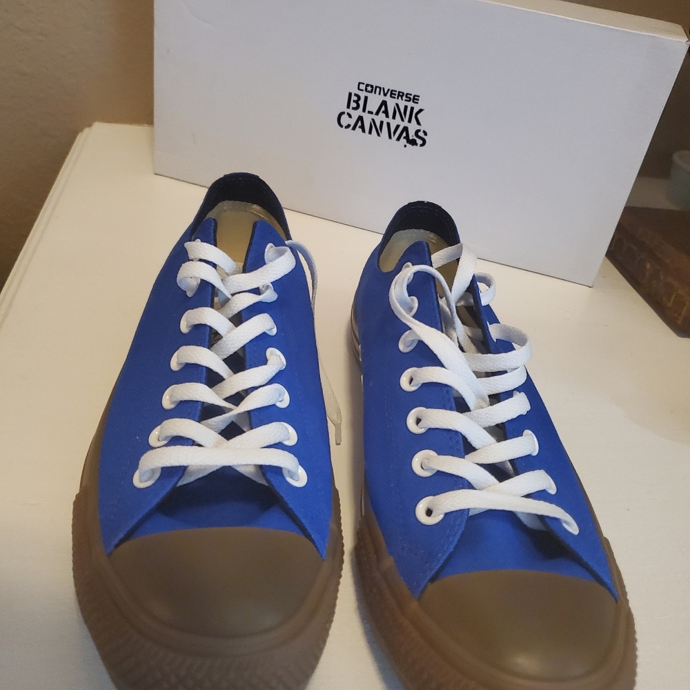 Chuck Taylor's Custom Cub/Doger Blue Men Size 11.5